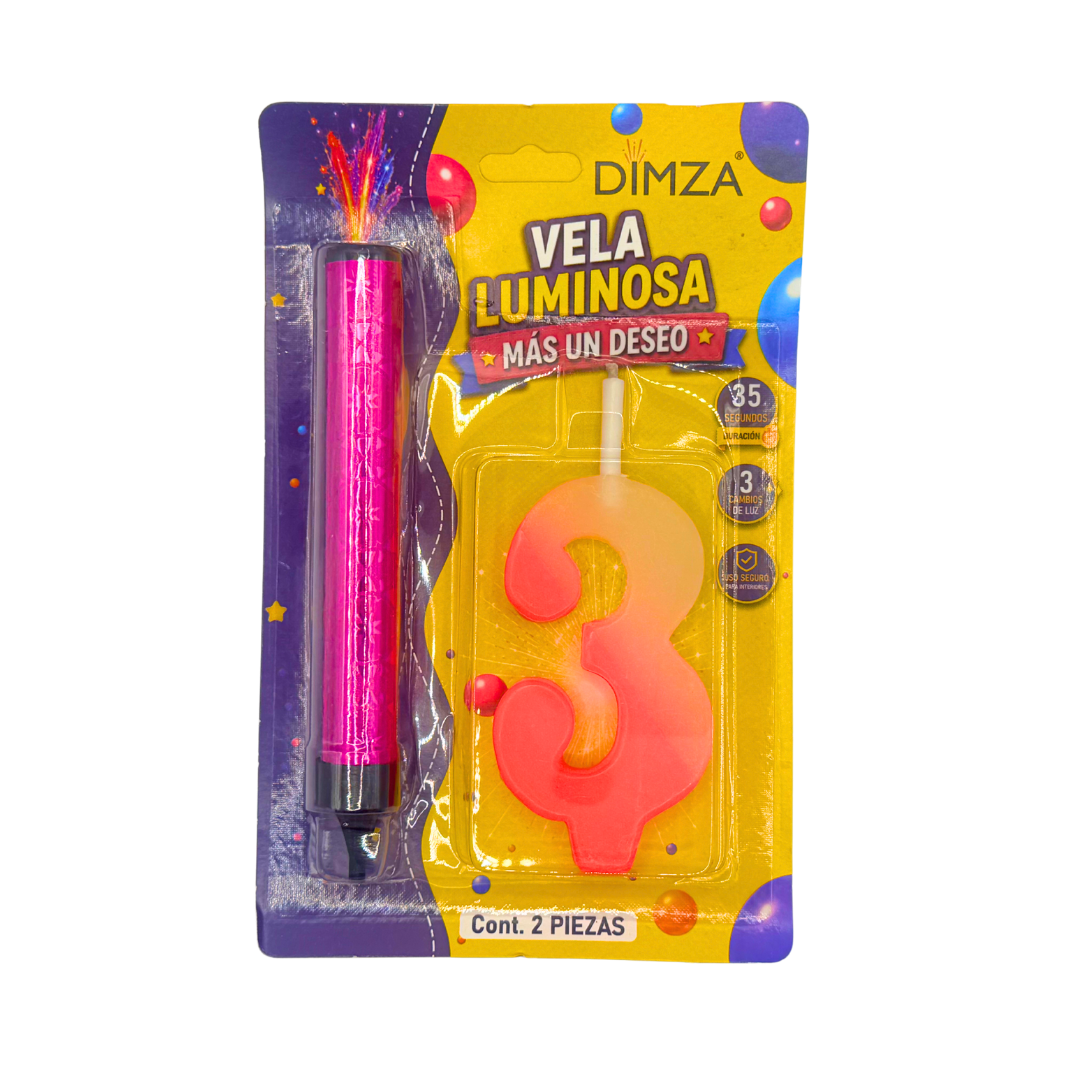 Vela Luminosa Mágica Más Un Deseo