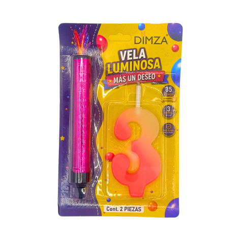 Vela Luminosa Mágica Más Un Deseo