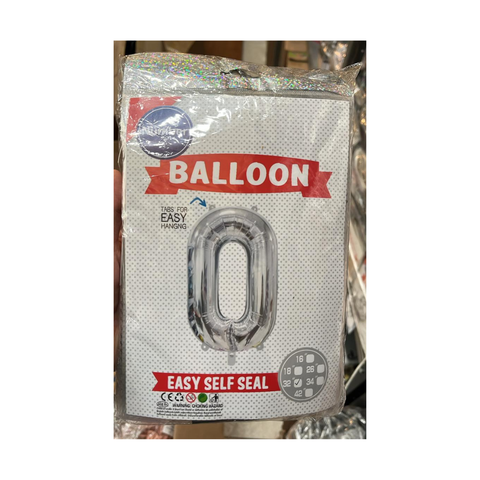 10 Piezas Globo de número #16in (40cm)