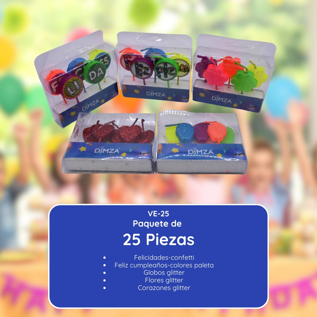 surtido 25 piezas
