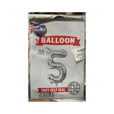 10 Piezas Globo de número #16in (40cm)