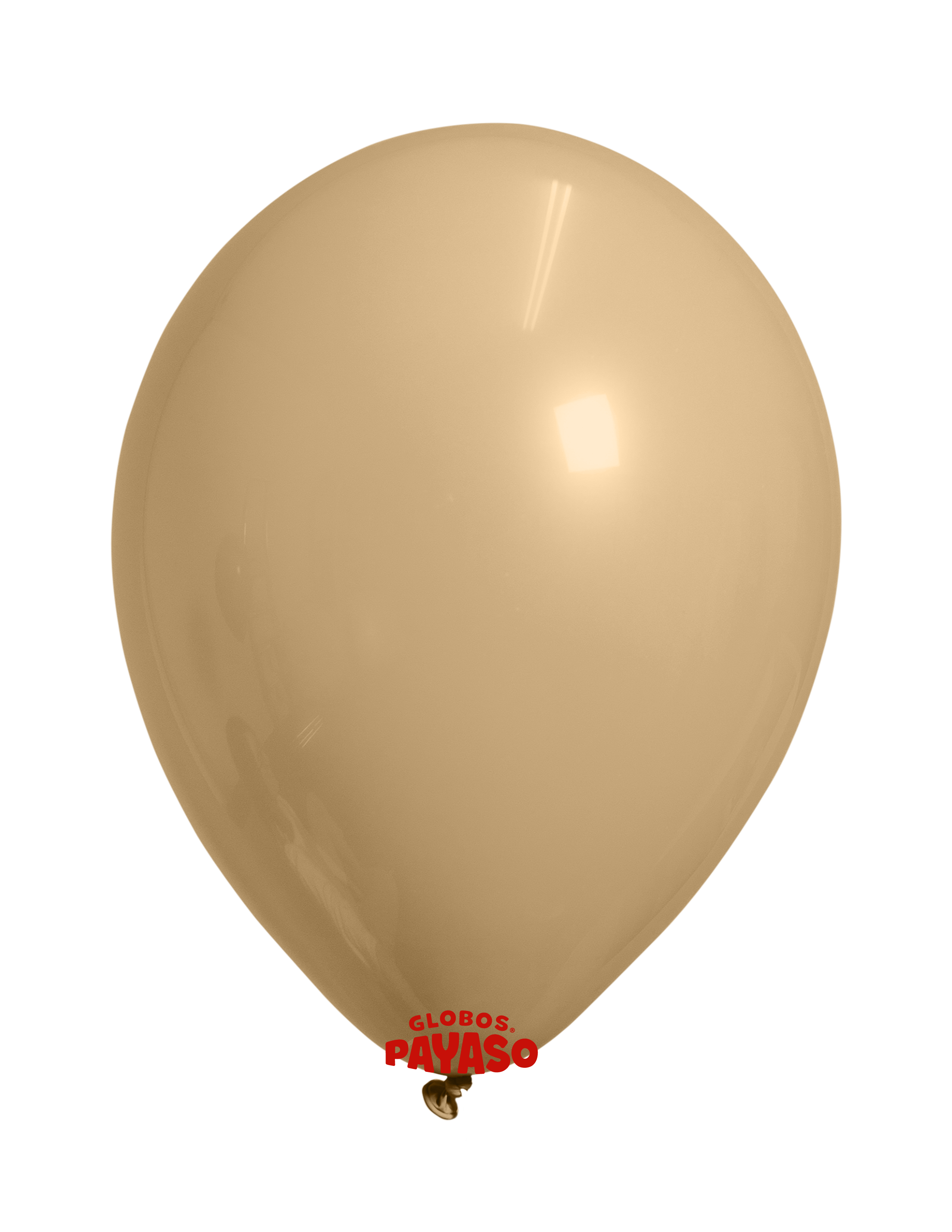 Globo estándar color Beige