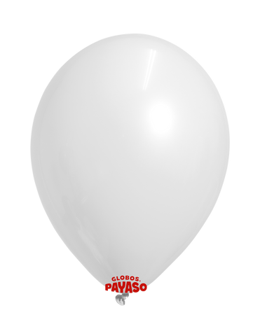 Globo estándar color Blanco