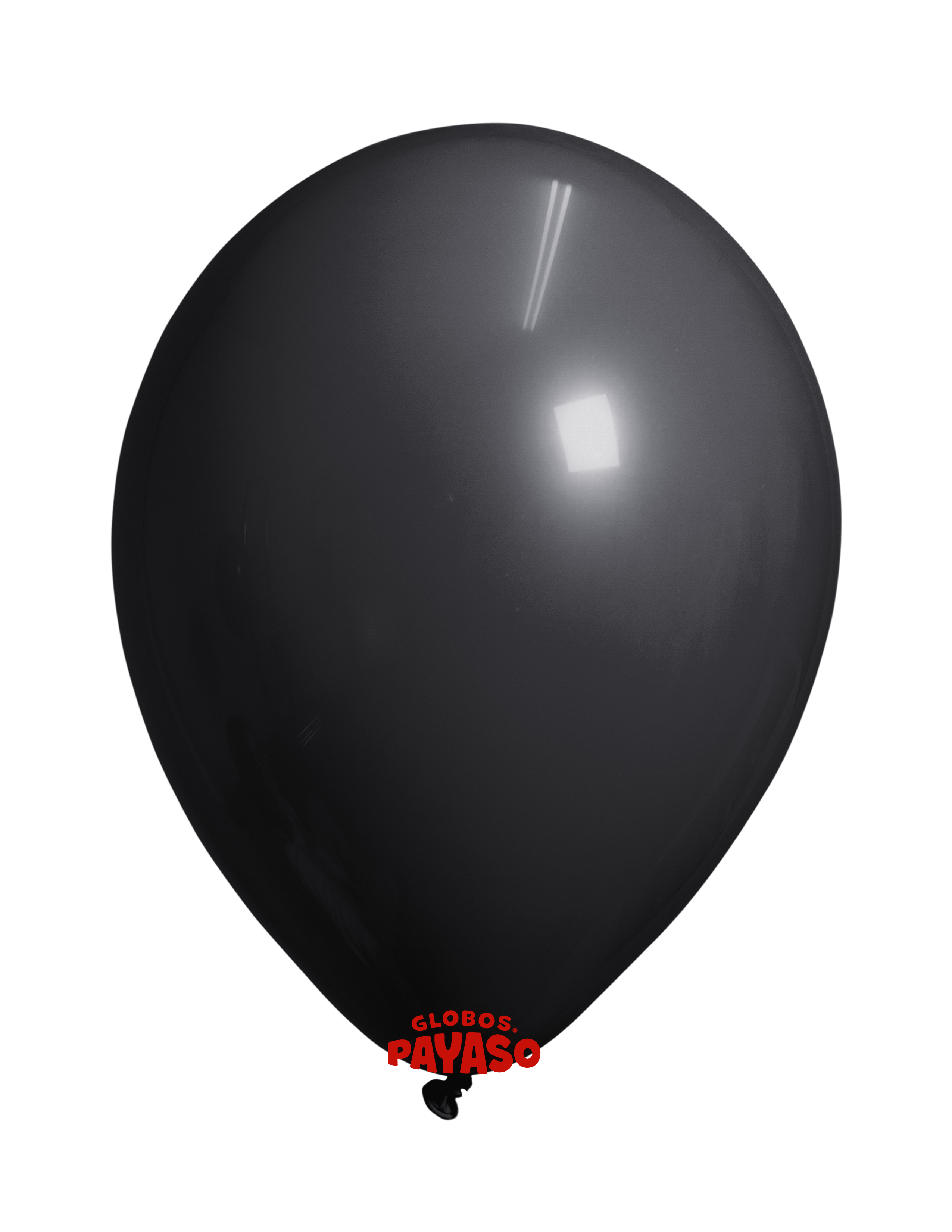 Globo estándar color Negro