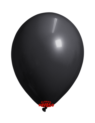 Globo estándar color Negro