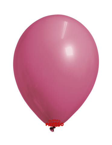 Globo estándar color Rosa Mexicano