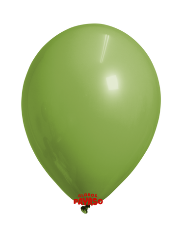 Globo estándar color Verde Kiwi