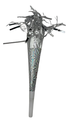 144 Pzas Trompetas Cornetas Silbato Papel Metálico