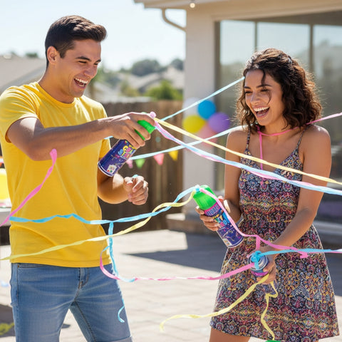 Serpentina En Aerosol Fiesta