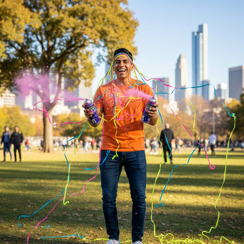 Serpentina En Aerosol Fiesta