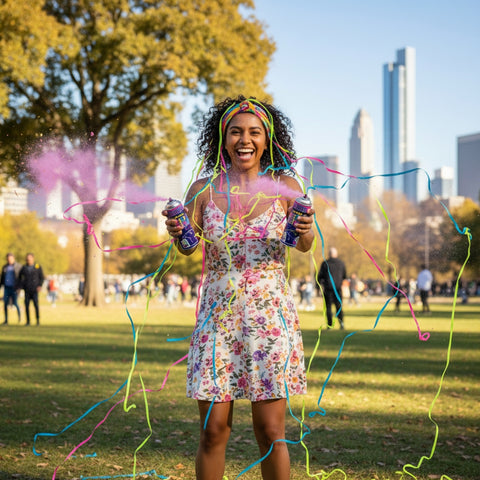 Serpentina En Aerosol Fiesta