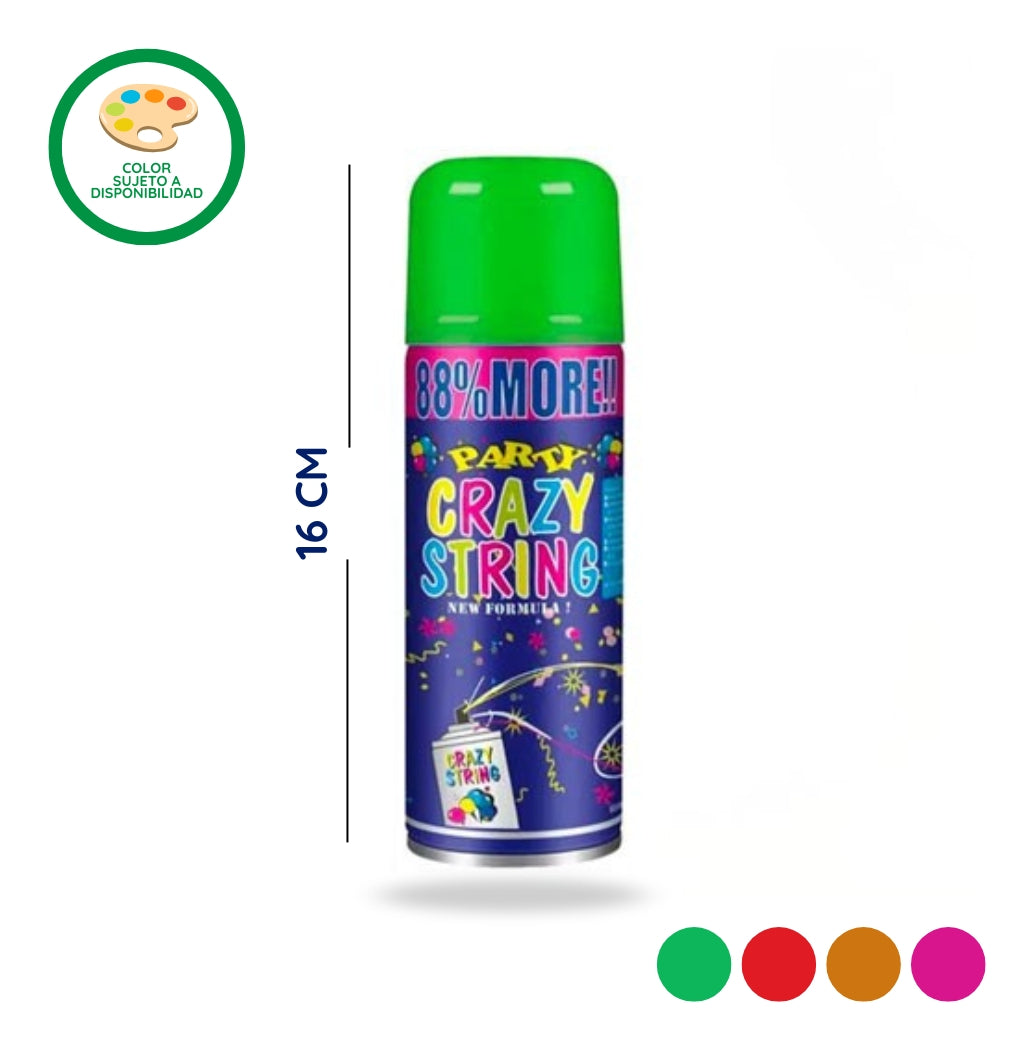 Serpentina En Aerosol Fiesta