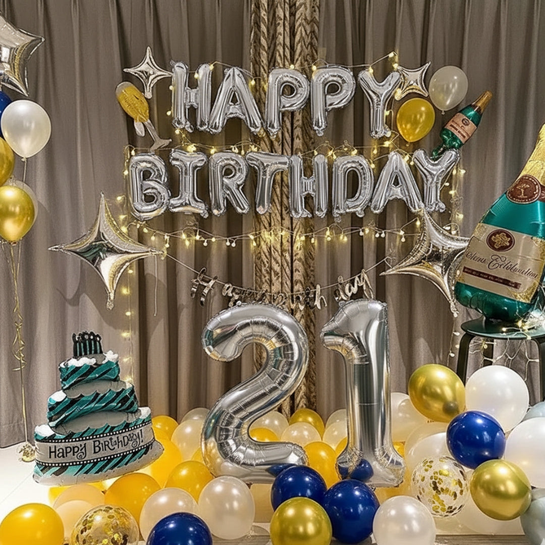 Globo#32in (80cm) Plateado