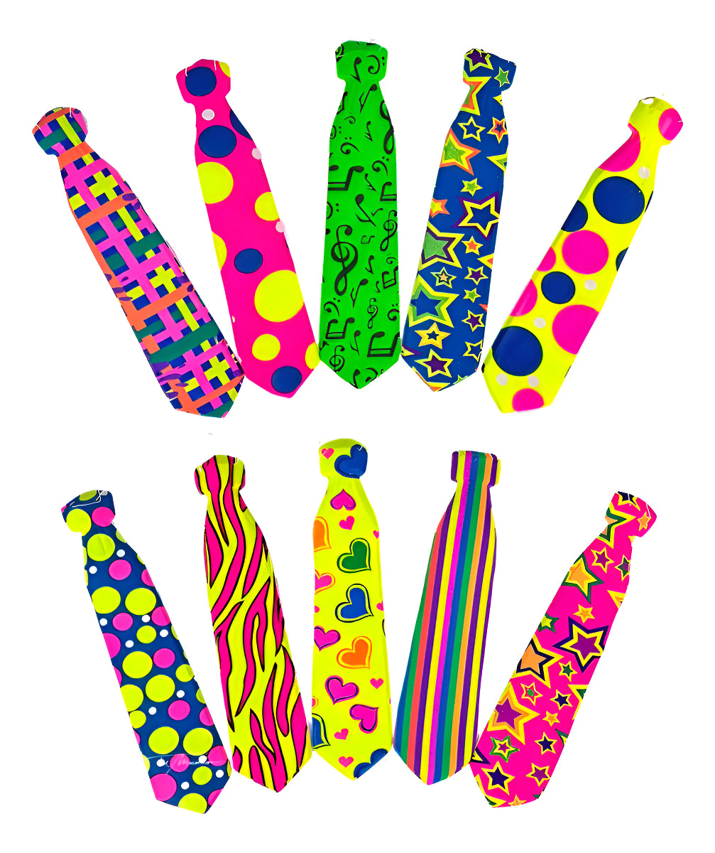 Corbata De Batucada Para Fiestas Multicolor