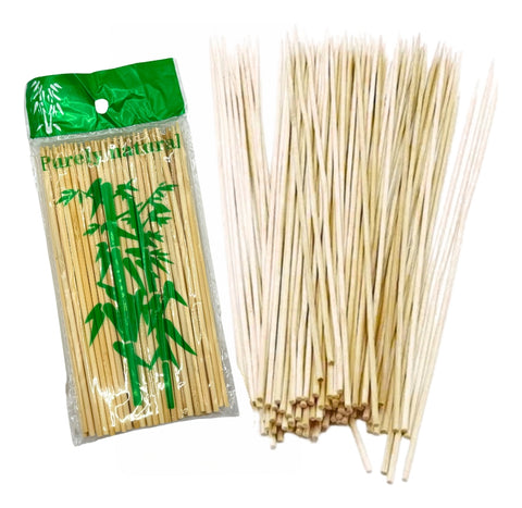 Palitos Bambú Para Brocheta Dimza Madera 15 cm