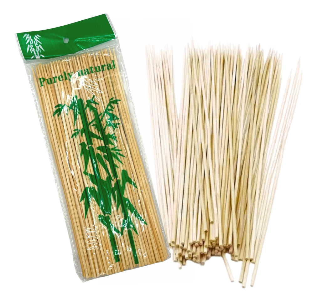 Palitos Bambú Para Brocheta Dimza 20 Cm Madera