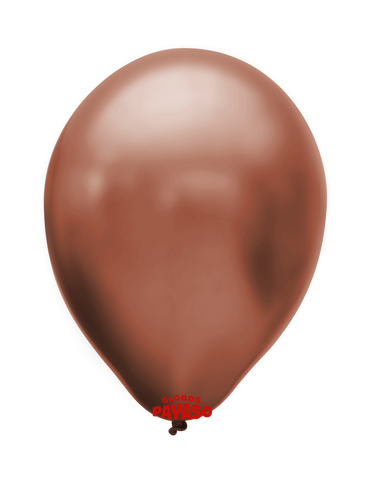 Globo metálico color cobre