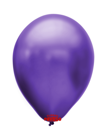 Globo metálico color Morado