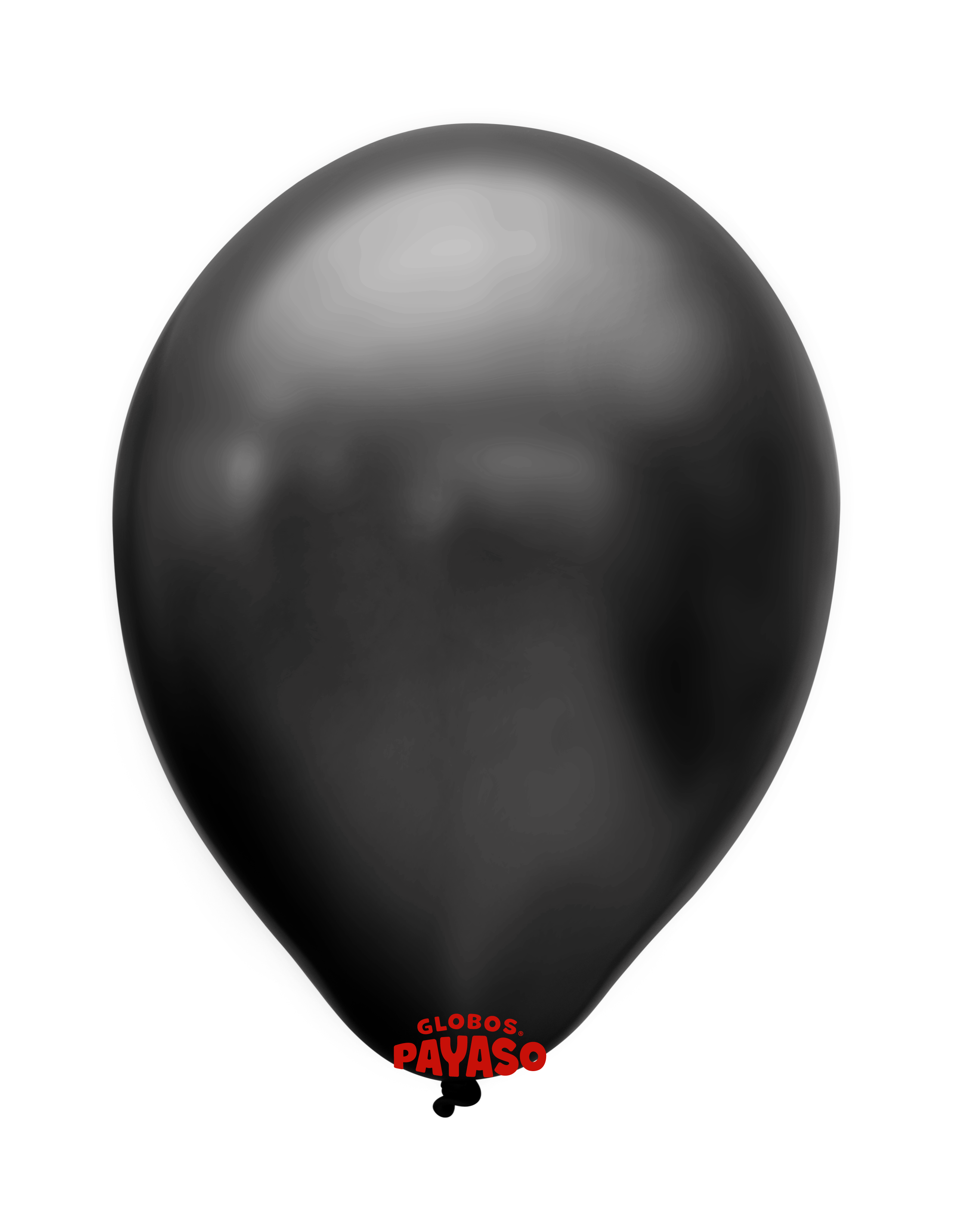 Globo metálico color Negro