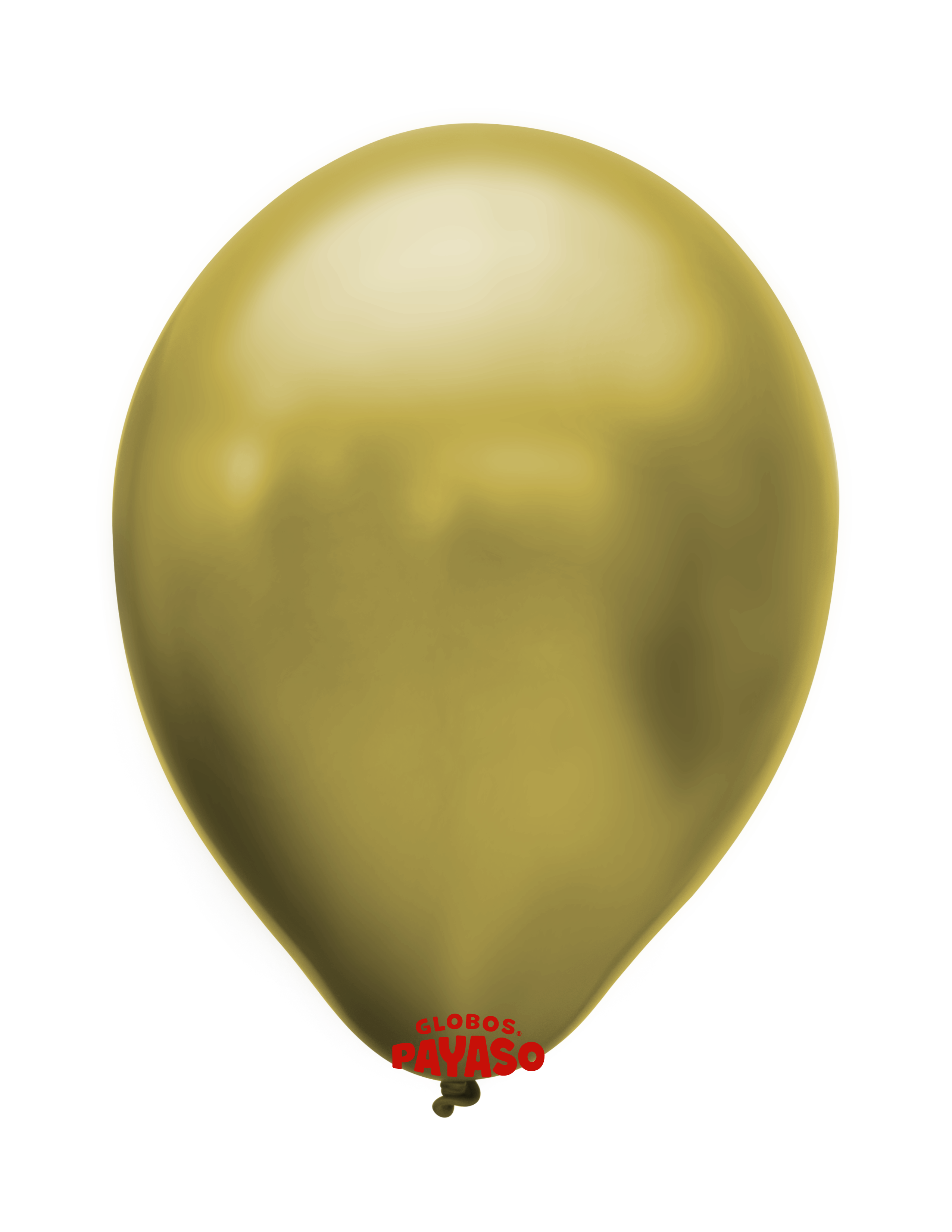 Globo metálico color Oro