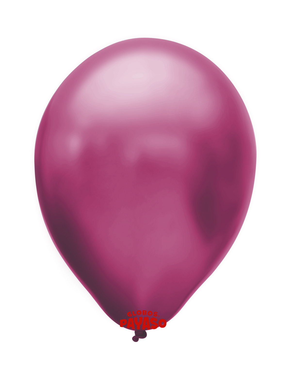 Globo metálico color Rosa
