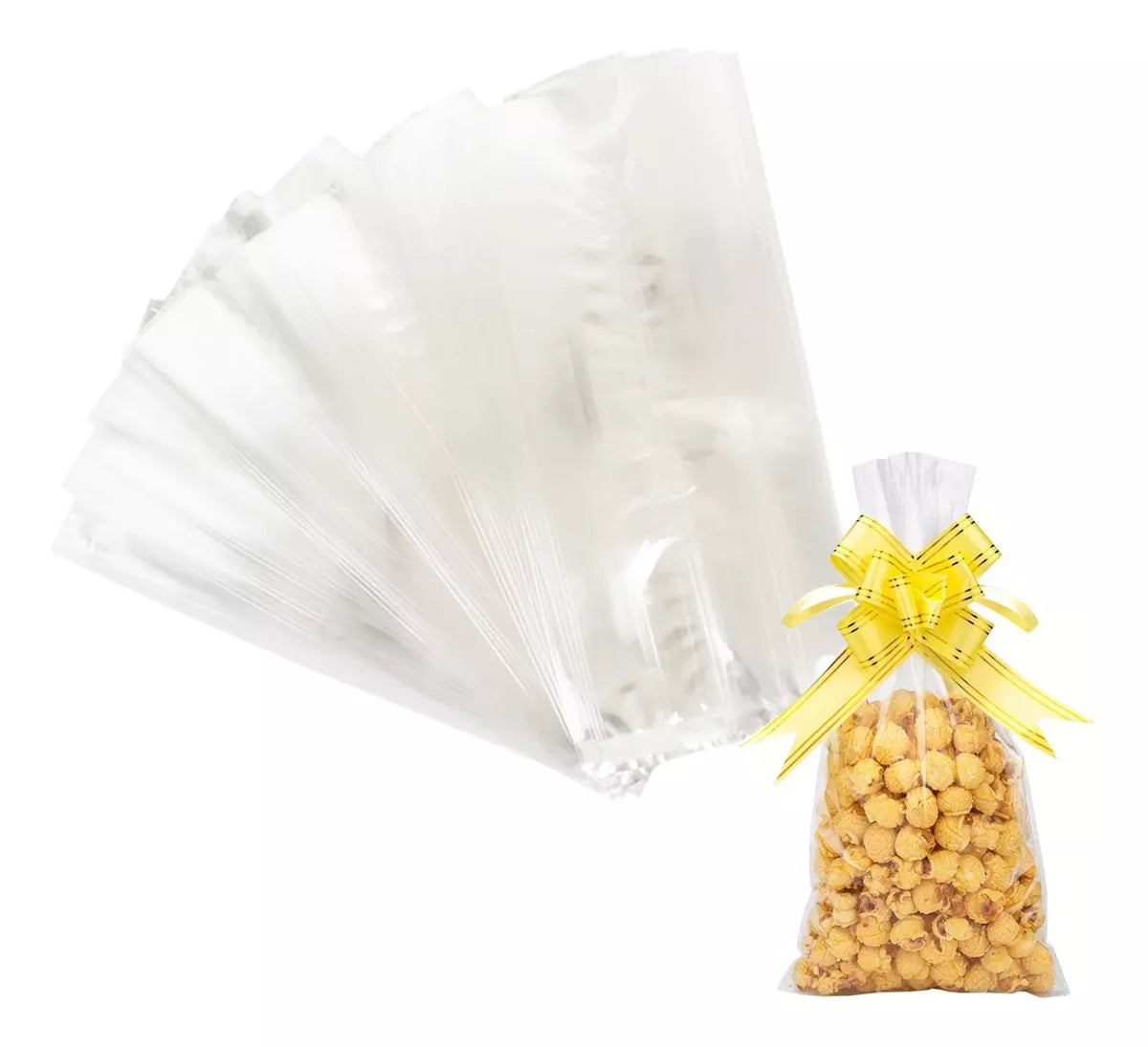 Bolsa con fuelle 25 micras. paquete de 1000 piezas