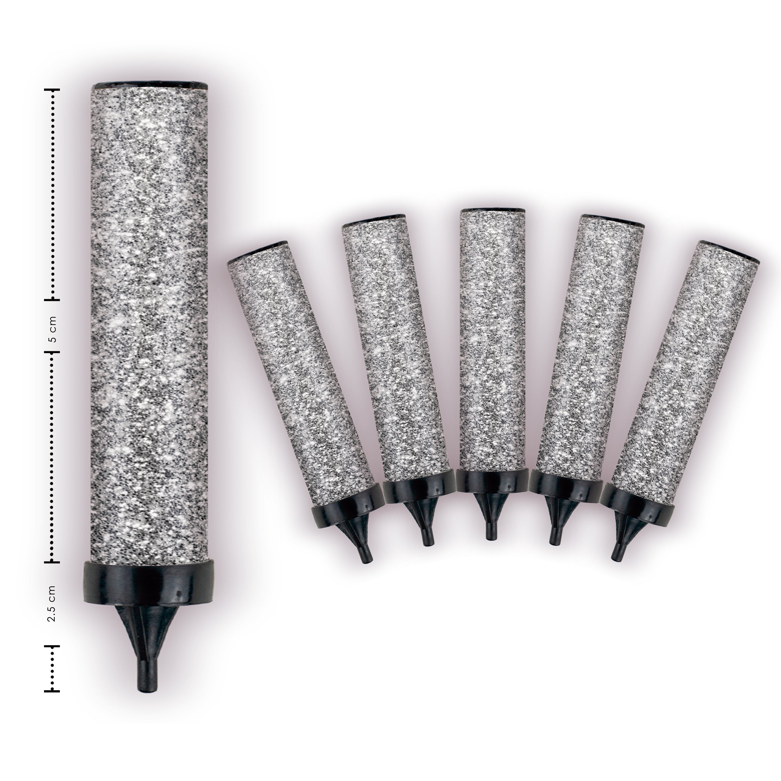 Vela mágica plata (Luz blanca)