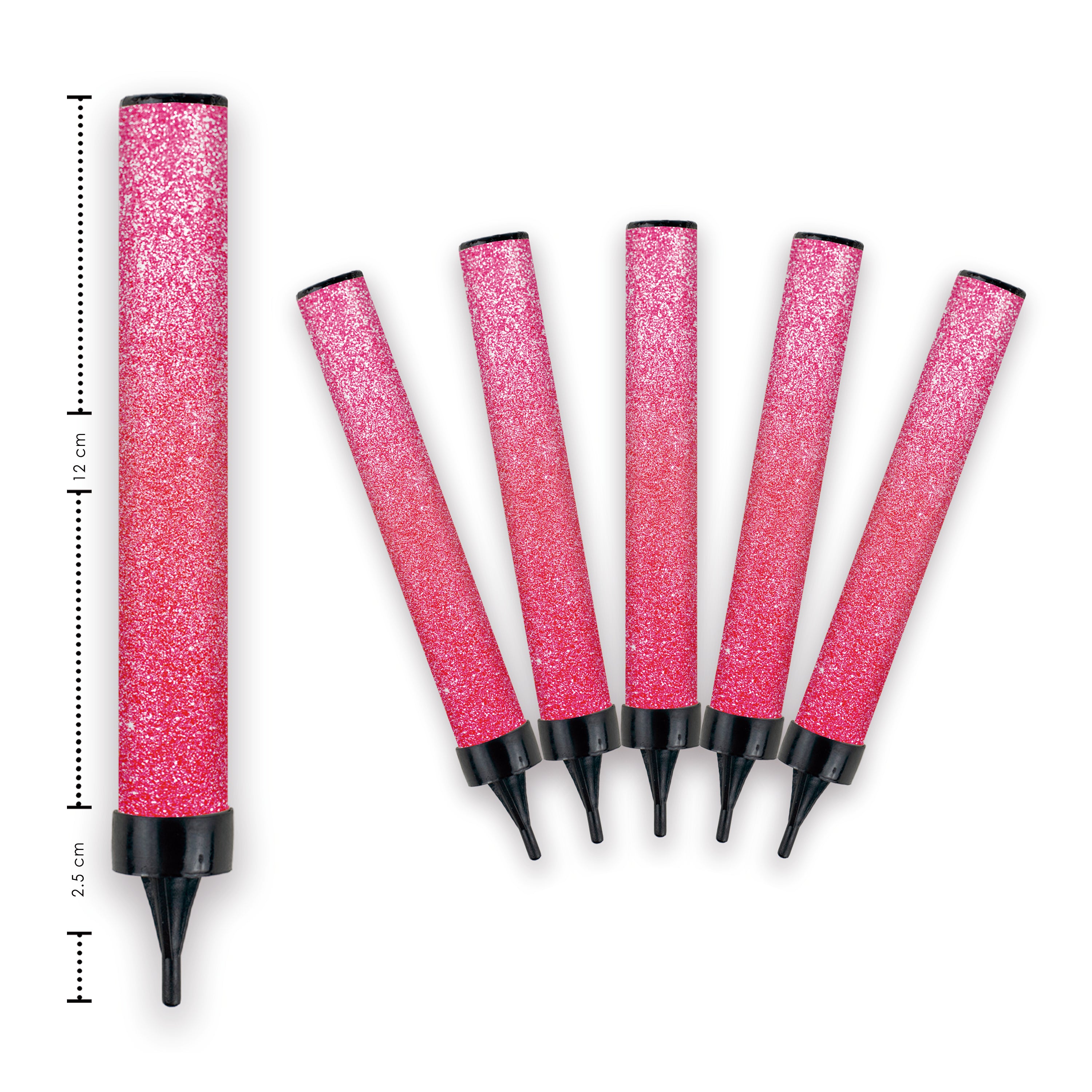 Vela mágica rosa  (Luz blanca)