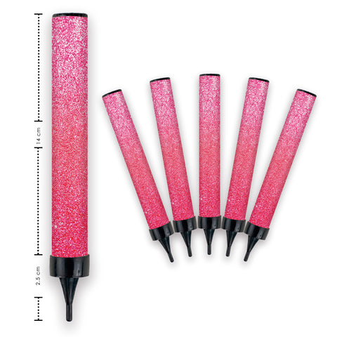Vela mágica rosa  (Luz blanca)