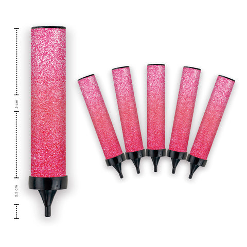 Vela mágica rosa  (Luz blanca)